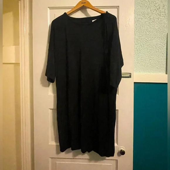 lou grey dress Unique Vintage Plus Size Black Long Sleeve Devon Swing Dress